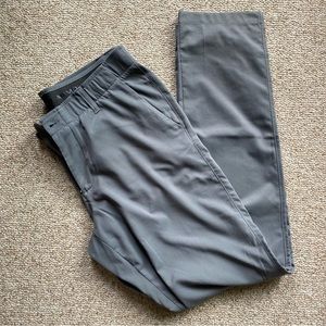 Men’s UnderArmour Showdown UA Golf Performance Pants Gray Size 34x34